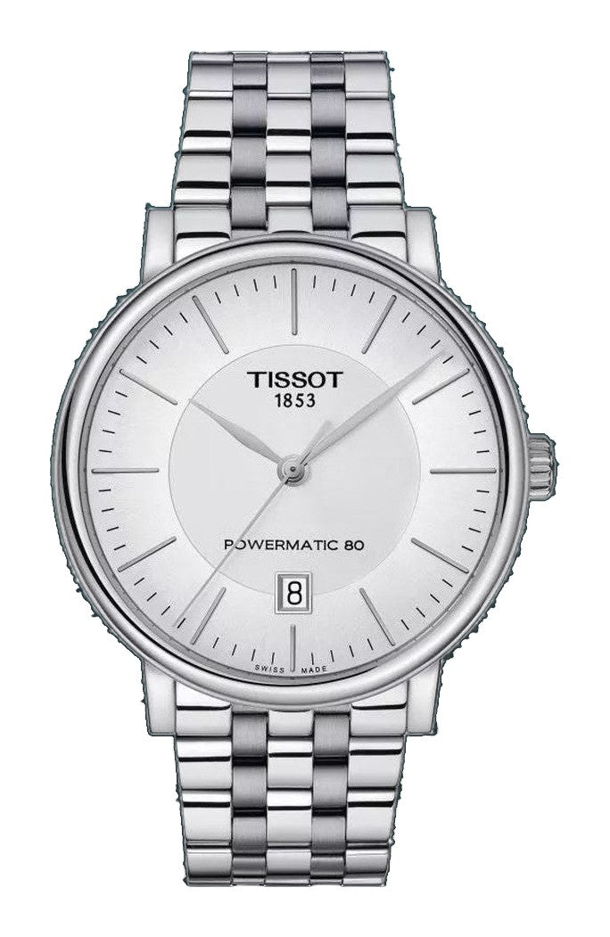Carson 40mm / Silver / Silver Silver Dial