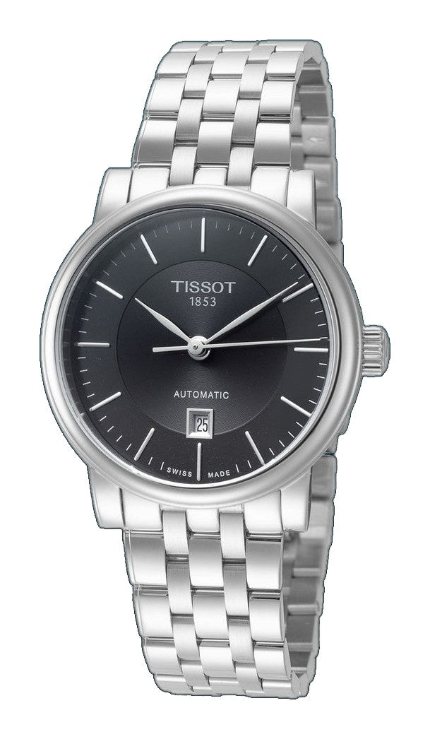 Carson 30mm / Black / Silver | Black Dial