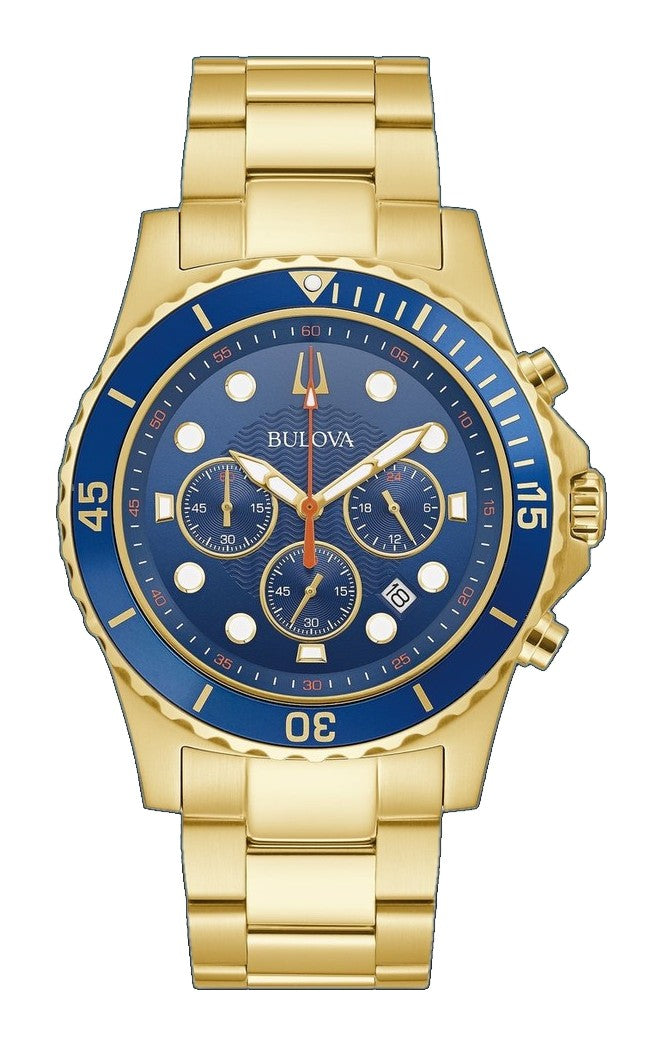 Classic 44mm / Blue / Gold | Blue Dial