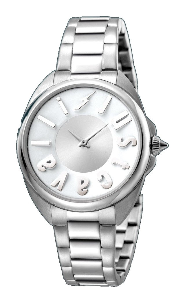 Logo 34mm / Silver / Silver | Silver Dial