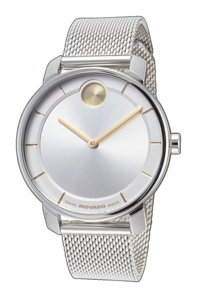 Bold 34mm / Silver / Silver | Silver Dial