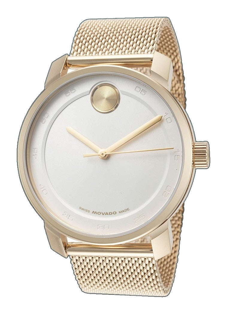 Bold 41mm / Silver / Gold | Silver Dial