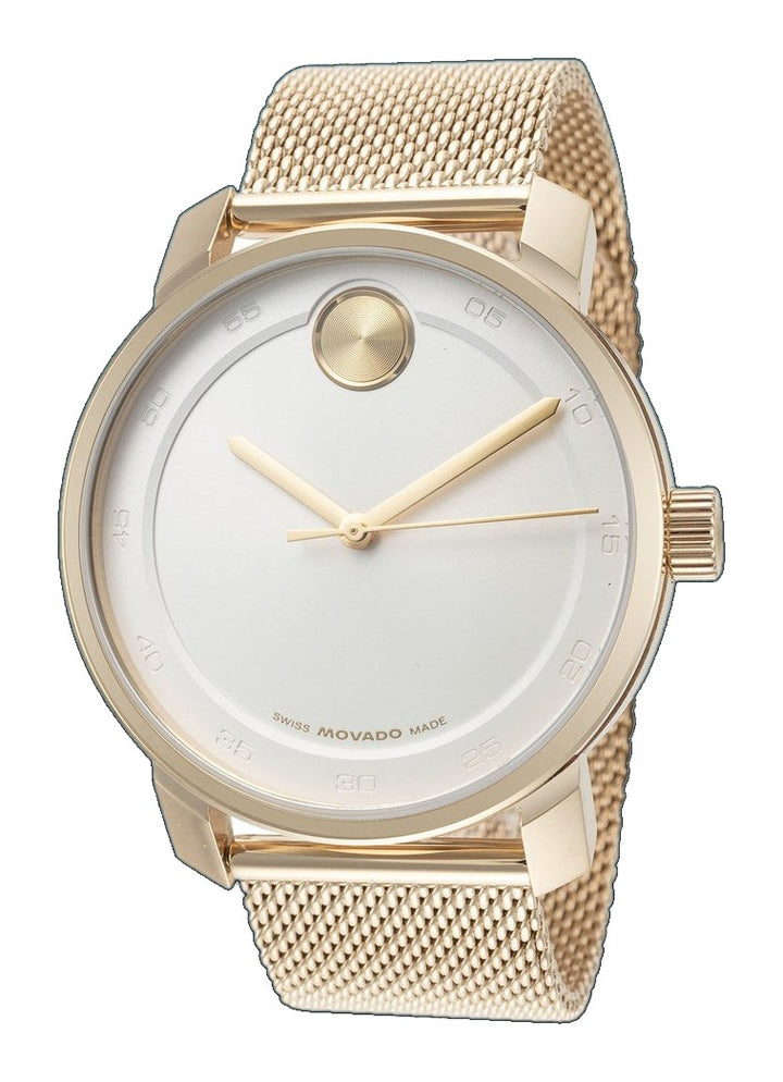 Bold 41mm / Silver / Gold | Silver Dial
