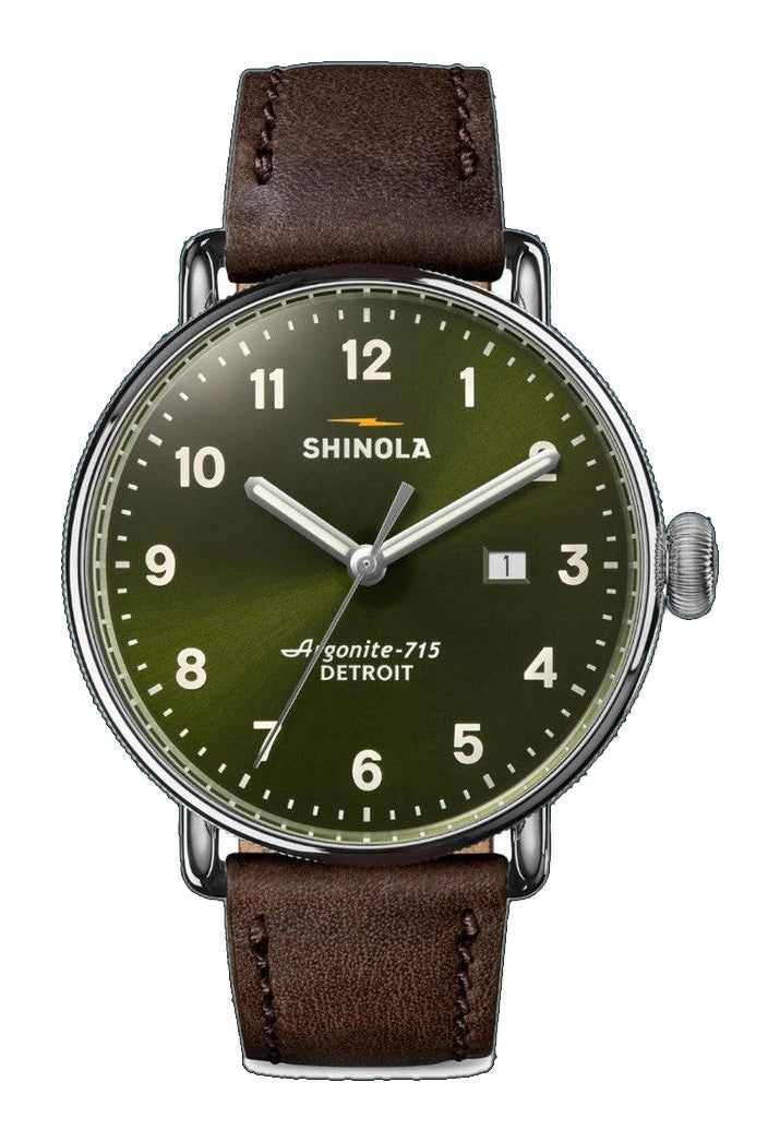 Canfield Watch Dark Olive Dark Olive | Dark Olive Dial