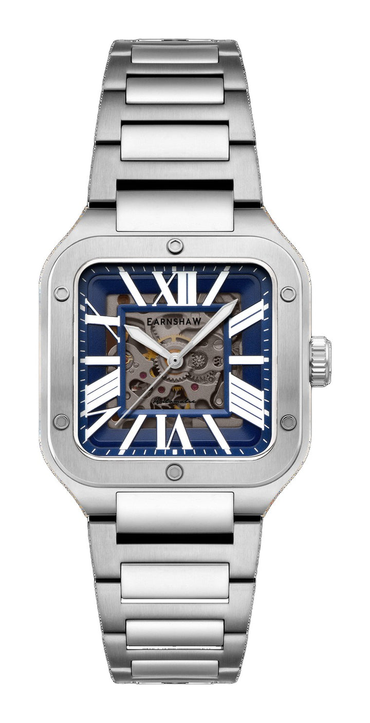 Engineer Lennox Skeleton Automatic Blue / Stainless Steel | Blue Dial
