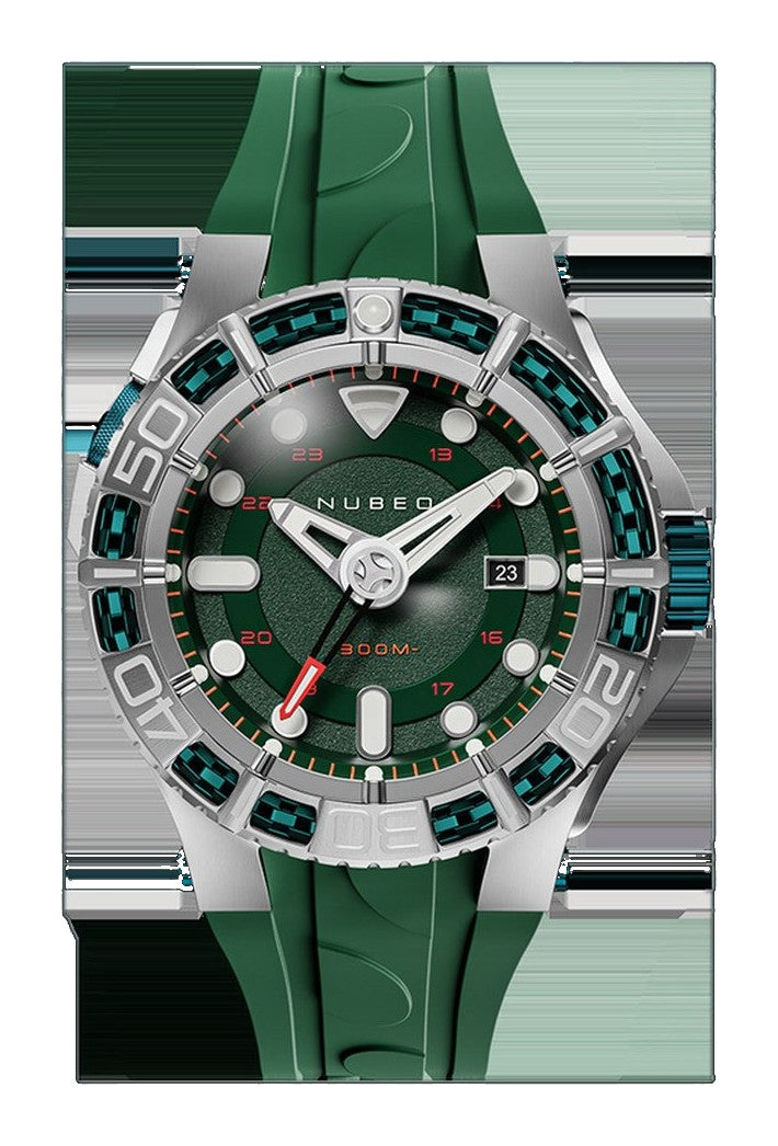 Manta Automatic Limited Edition Green / Silicone | Green Dial