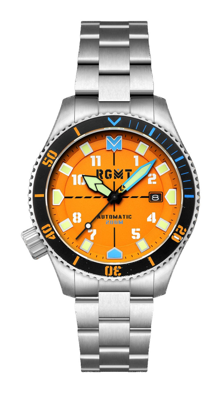 Recon Diver Automatic Orange / Stainless Steel | Orange Dial