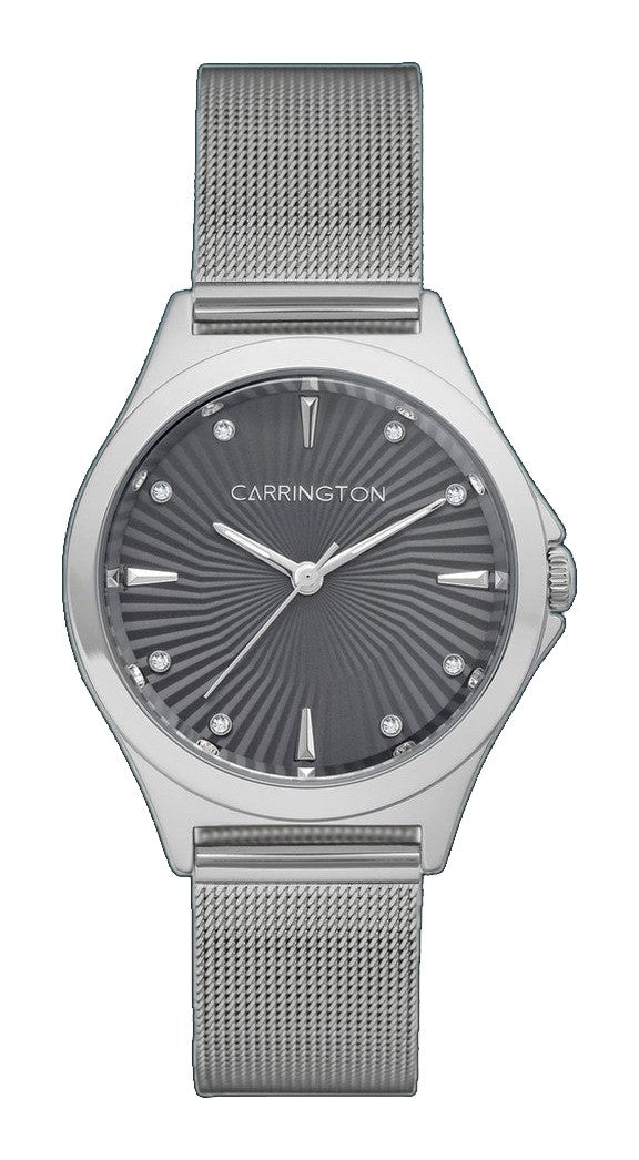 Carrington Rania Grey / Stainless Steel | Grey Dial