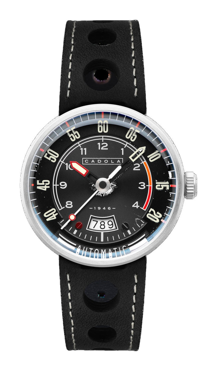 RPM Automatic Black / Leather | Black Dial