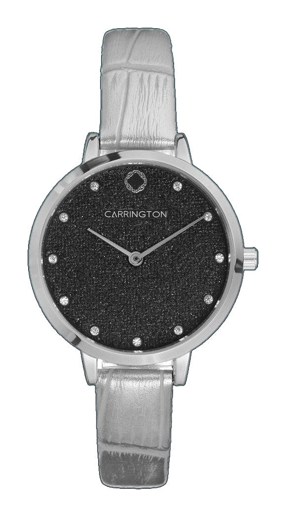 Carrington Catherine Black / Leather | Black Dial