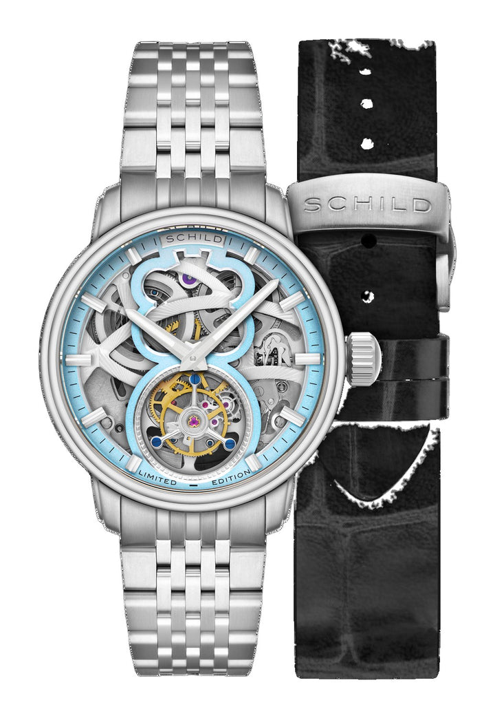Maximillian Tourbillon Limited Edition Blue / Stainless Steel | Blue Dial