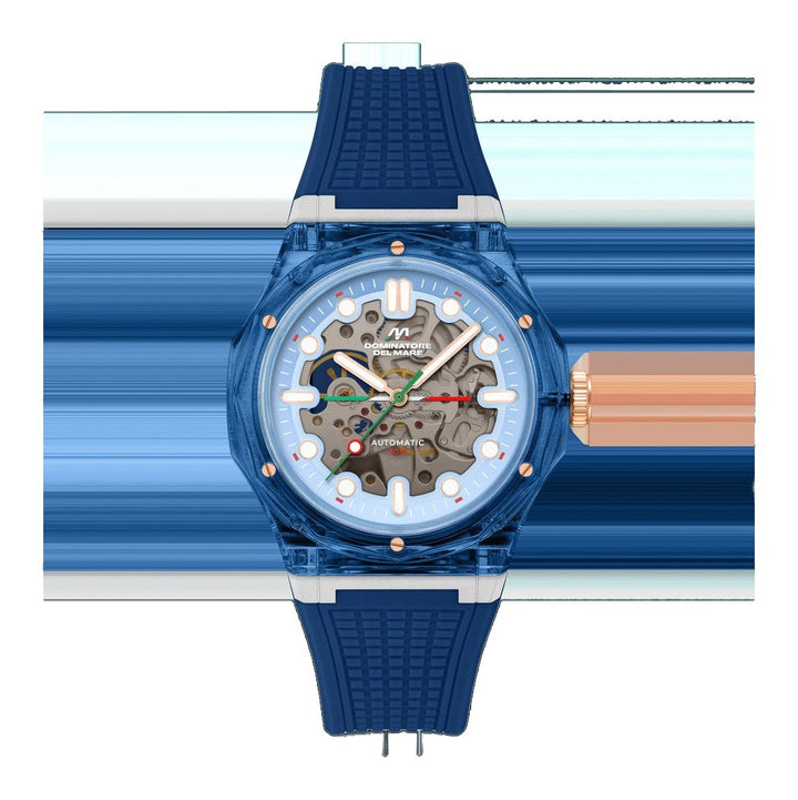 Ravello Automatic Blue / Silicone | Blue Dial
