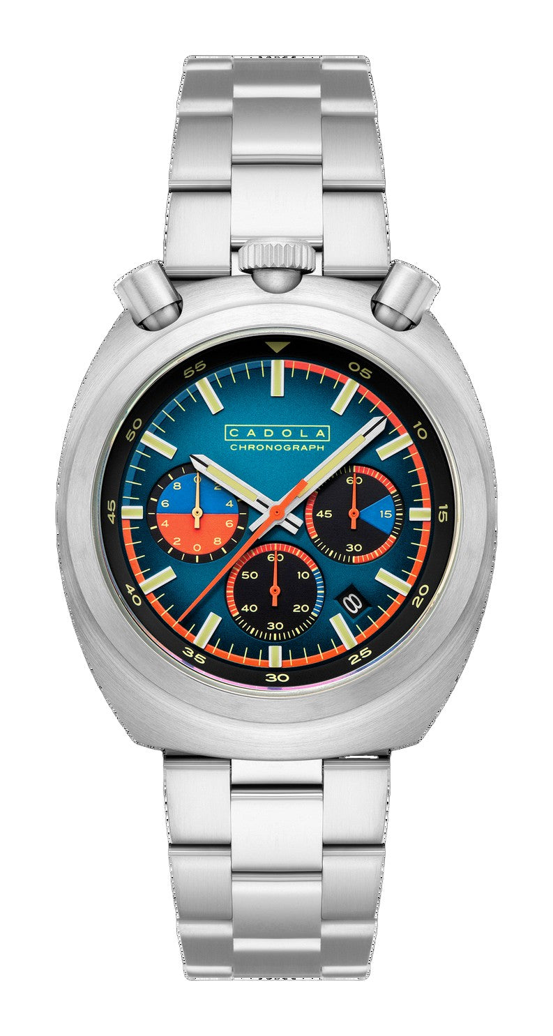 Testa Di Toro Chronograph Blue / Stainless Steel | Blue Dial