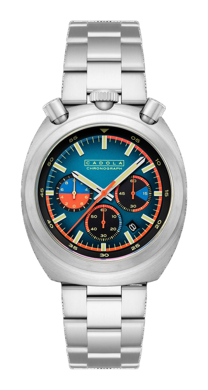 Testa Di Toro Chronograph Blue / Stainless Steel | Blue Dial