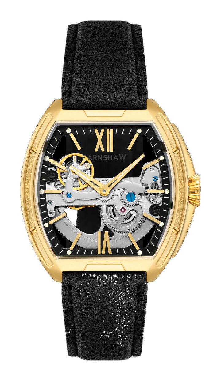 Nobility Knightsbridge Automatic Black / Leather Black Dial