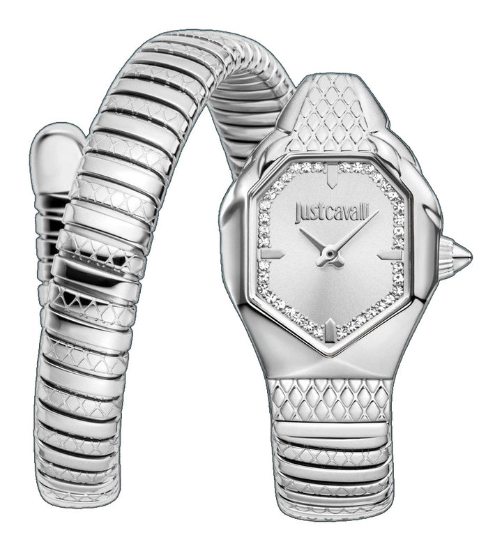 Snake 22mm / Silver / Silver Silver Dial