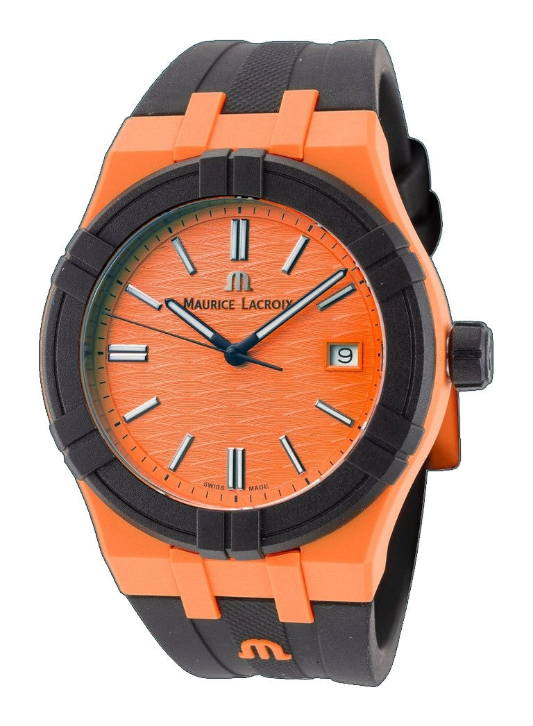 Aikon #Tide 40mm / Orange / Grey | Orange Dial