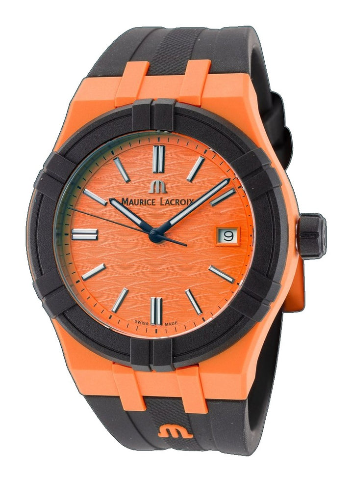 Aikon #Tide 40mm / Orange / Grey | Orange Dial