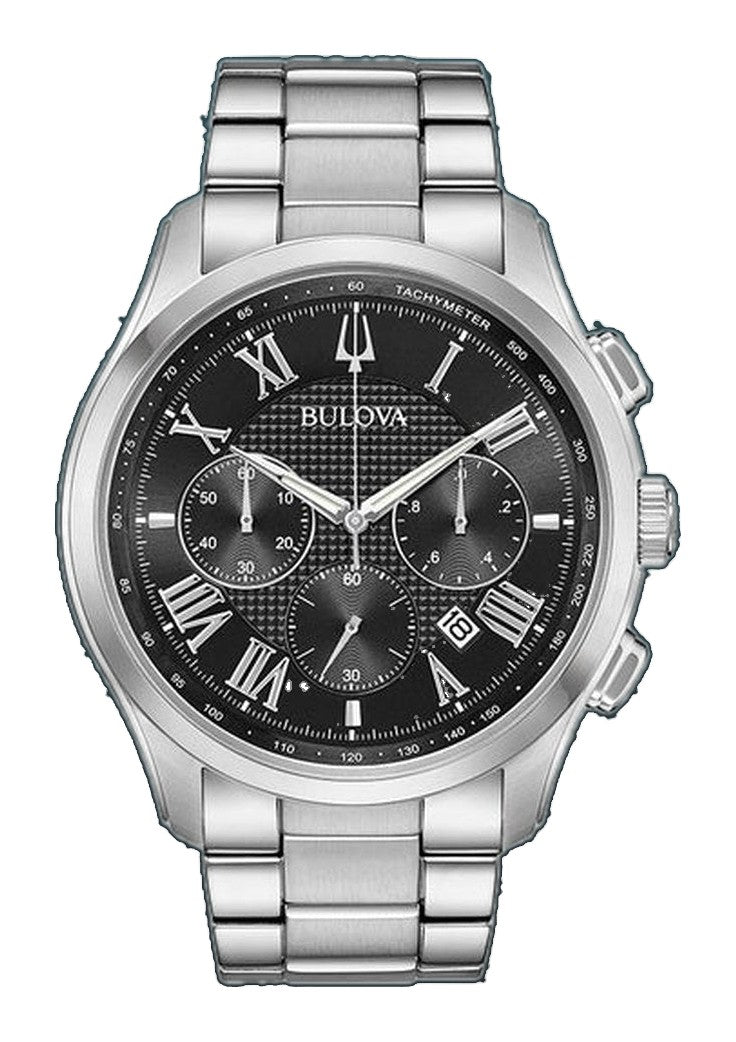 Men's Wilton Black Dial/SS