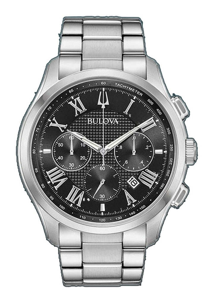 Men's Wilton Black Dial/SS