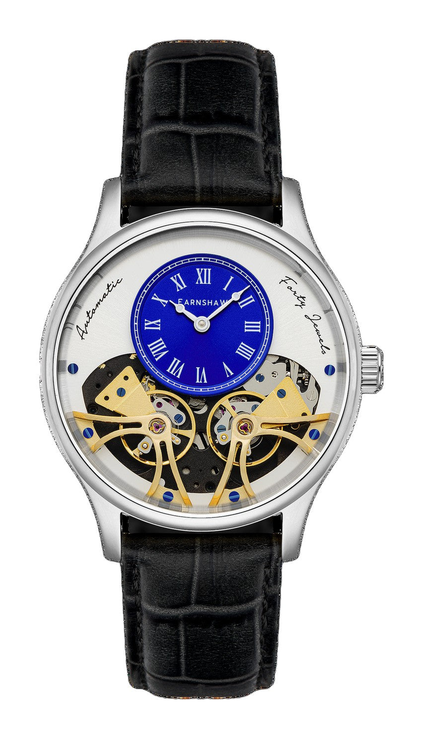 Scientists Faraday Mechanical Automatic White / Genuine Leather | White Dial