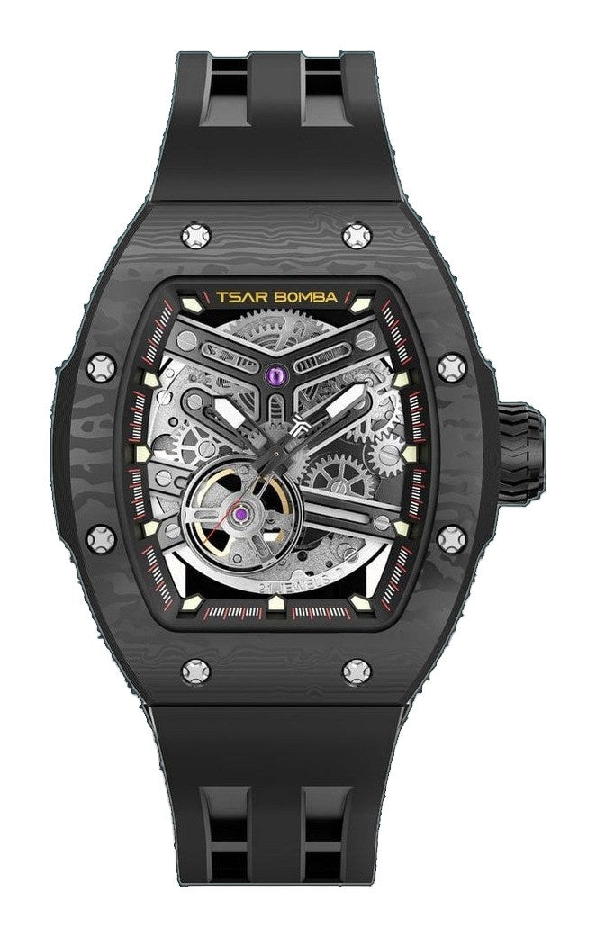 Atomic black /white | Black Dial