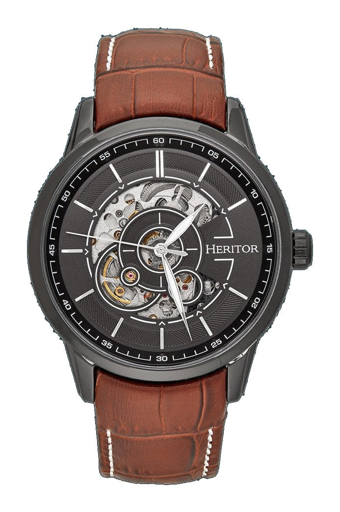 Davies Black/Brown | Black Dial