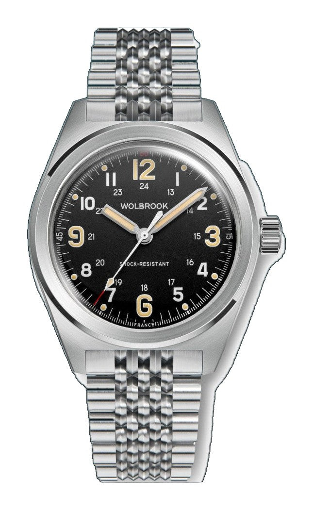 Outrider Black / Bracelet | Black Dial