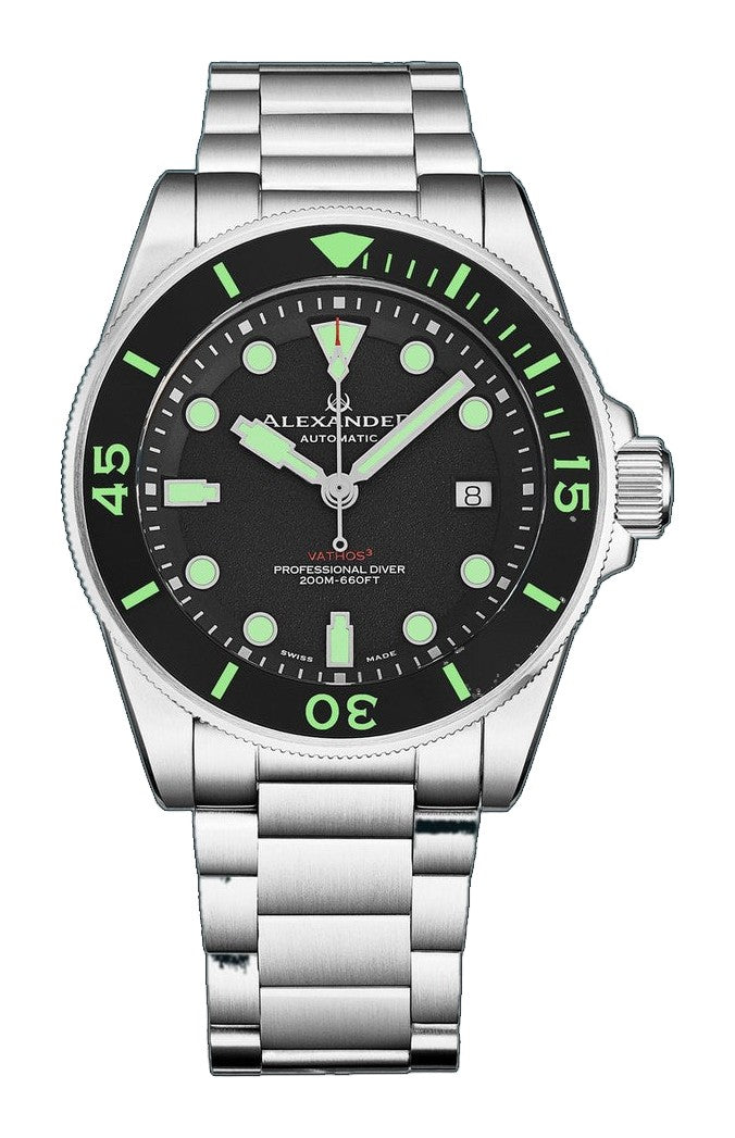A520-02 | Black Dial