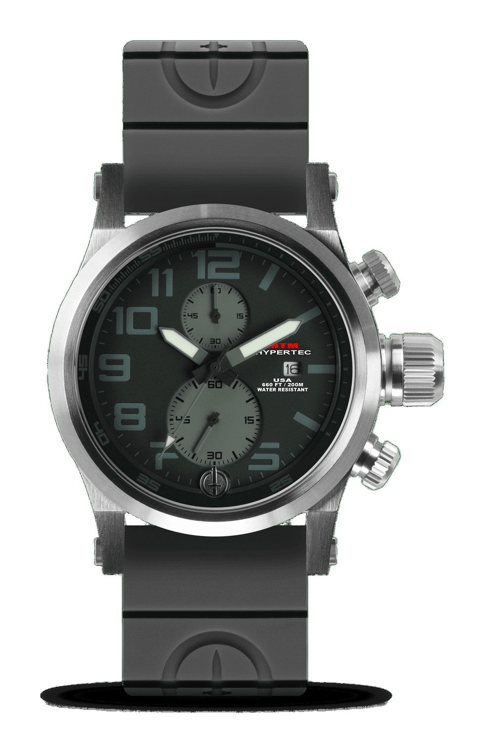 Hypertec Chrono 2 Silver/Gray | Black Dial