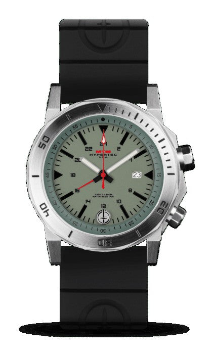 Hypertec H61 Silver/Green | Green Dial