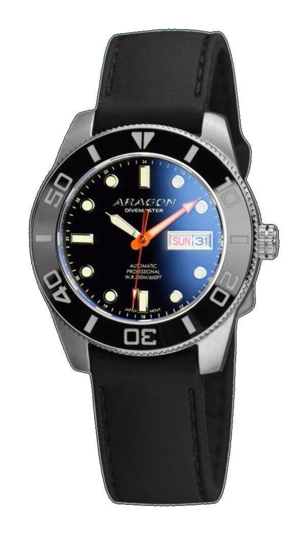 Divemaster 42 NH36 Automatic Black Dial | Black Dial Dial