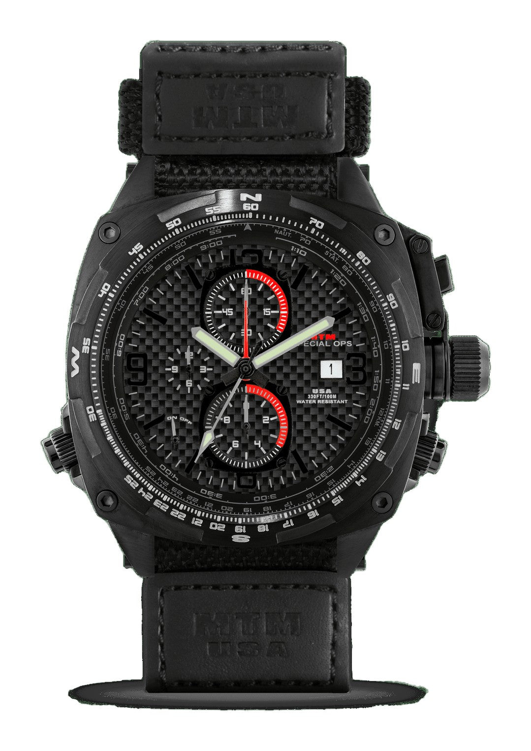 COBRA Black/Carbon | Black Dial