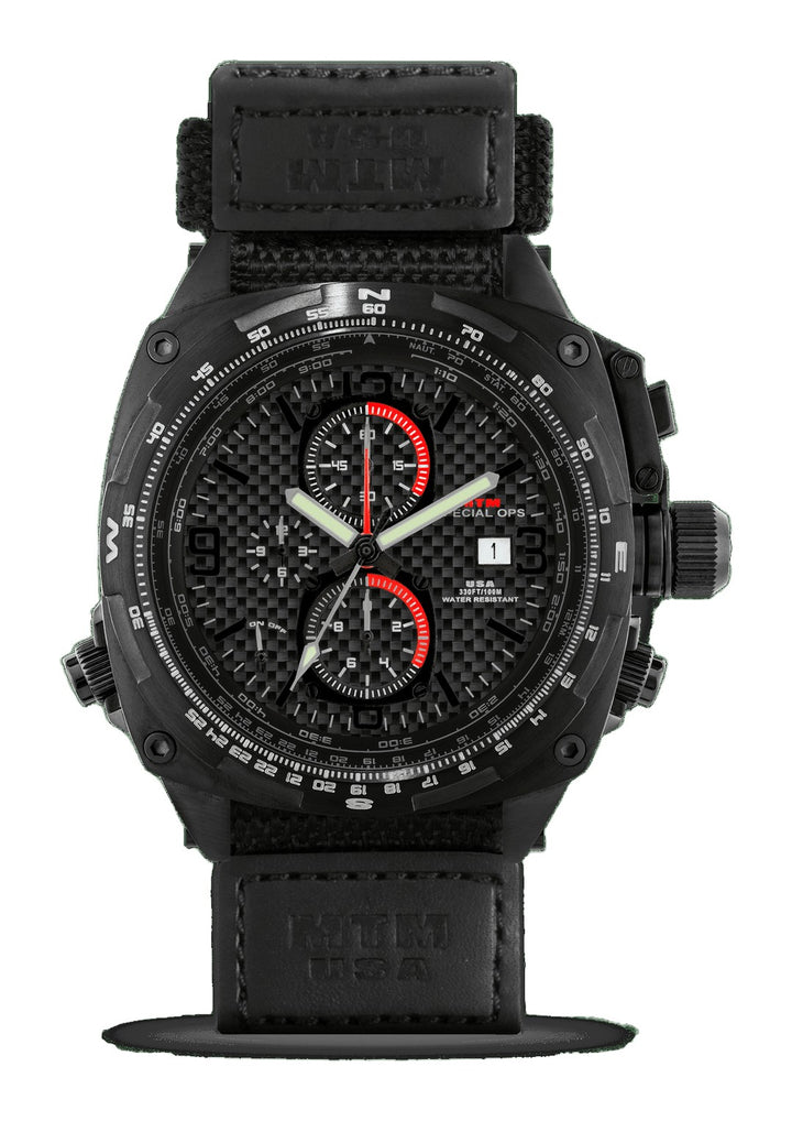 COBRA Black/Carbon | Black Dial