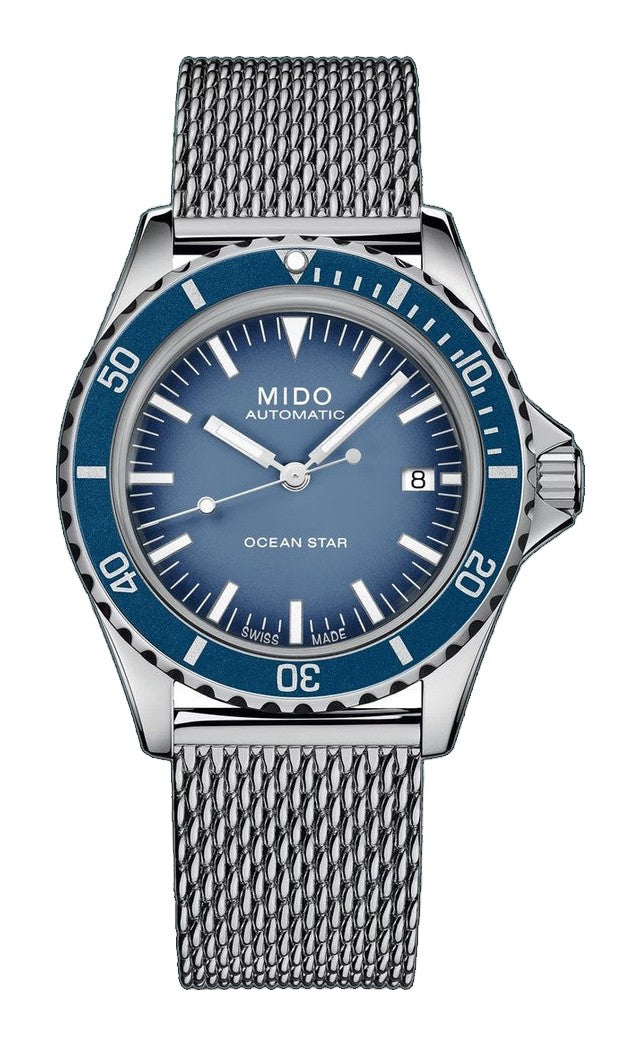 OCEAN STAR TRIBUTE Silver-tone | Blue Gradient Dial