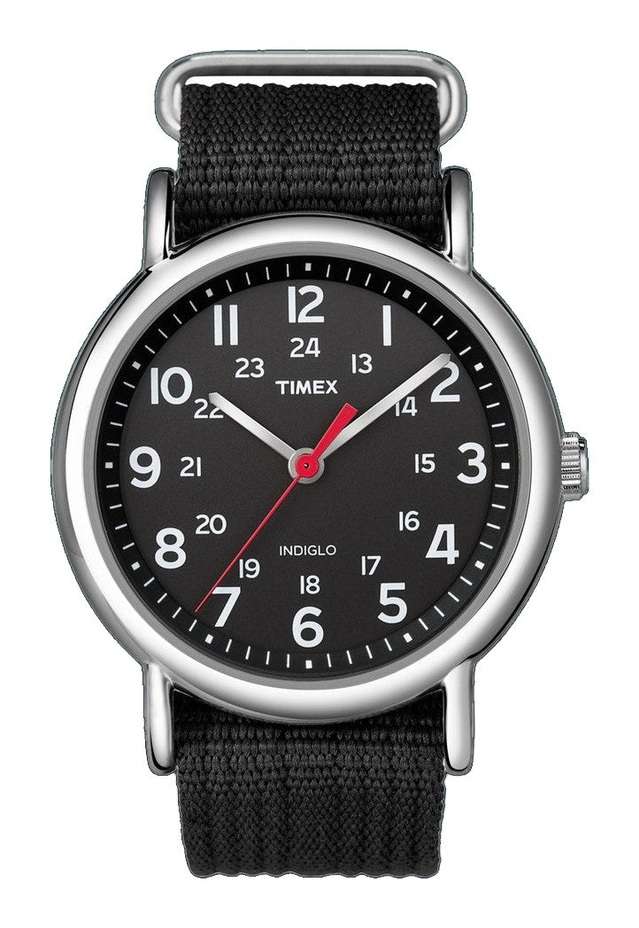 Weekender Black / Canvas | Black Dial