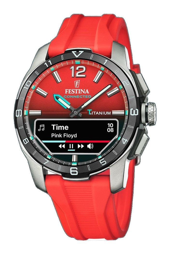 CONNECTED Red / Plastic | Red Dial