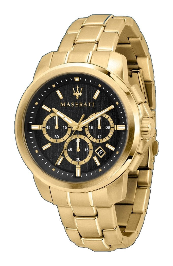 SUCCESSO Black / Stainless Steel Black Dial