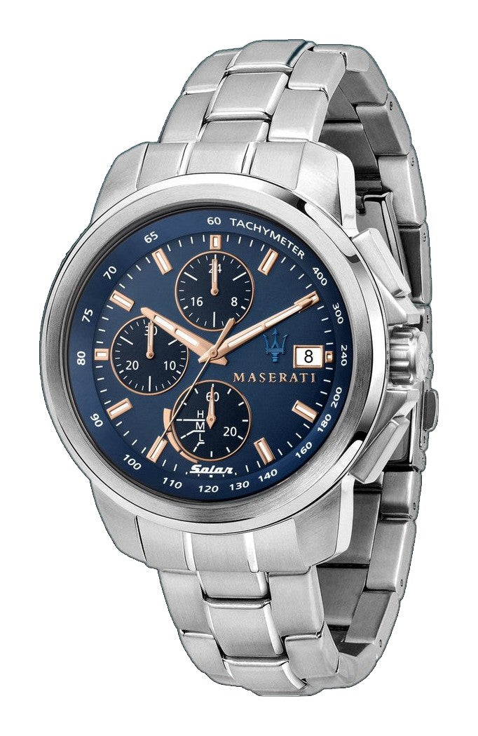 SUCCESSO Blue / Stainless Steel Blue Dial