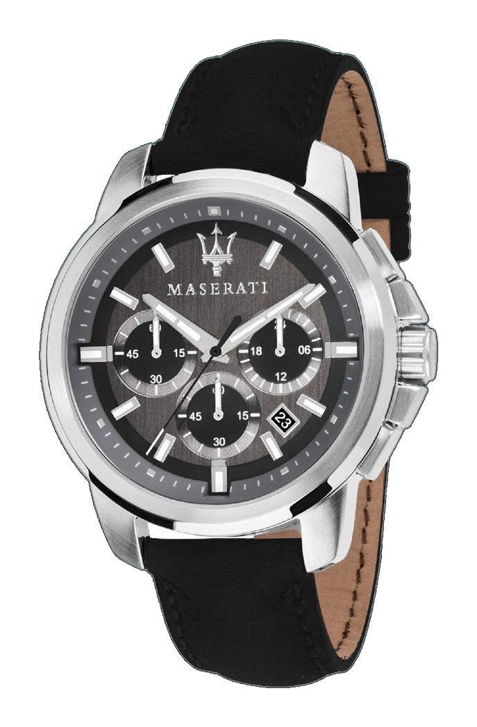SUCCESSO Silver / Leather | Silver Dial