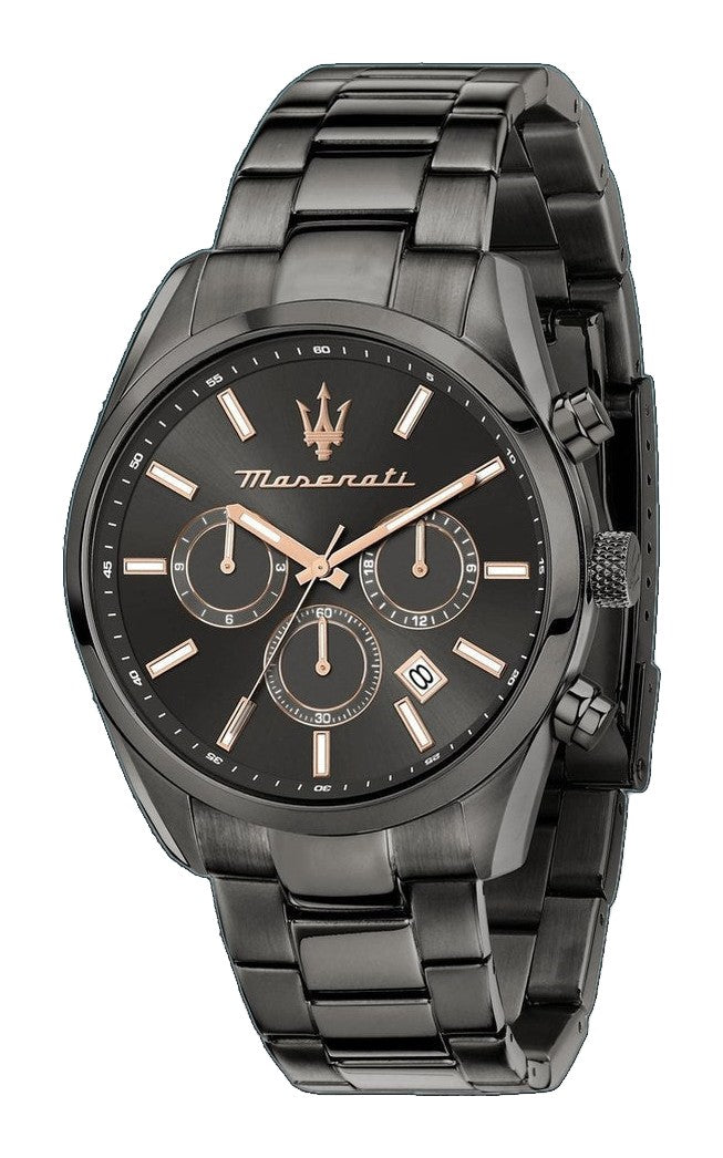 ATTRAZIONE Gunmetal / Stainless Steel | Gunmetal Dial