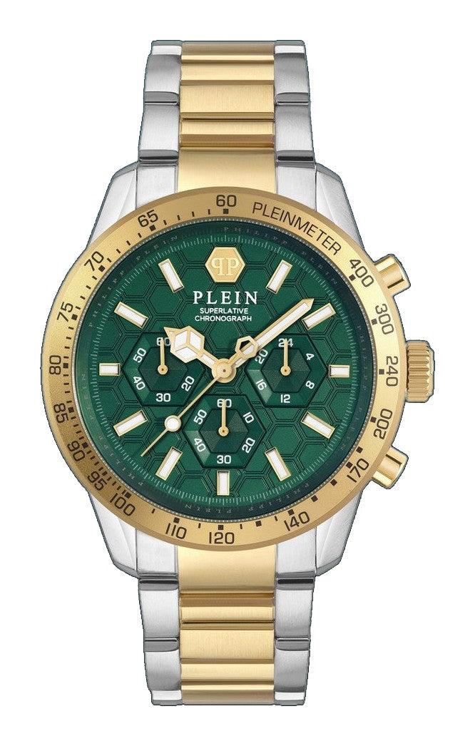 PLEINMETER 44MM Green / Stainless Steel | Green Dial