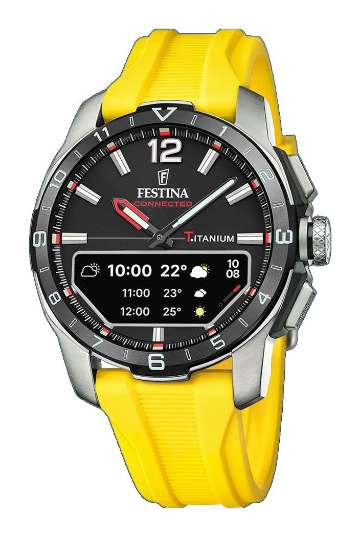 CONNECTED Black / Plastic Black Dial