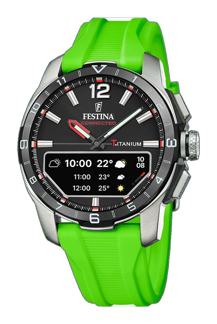 CONNECTED Black / Plastic Black Dial