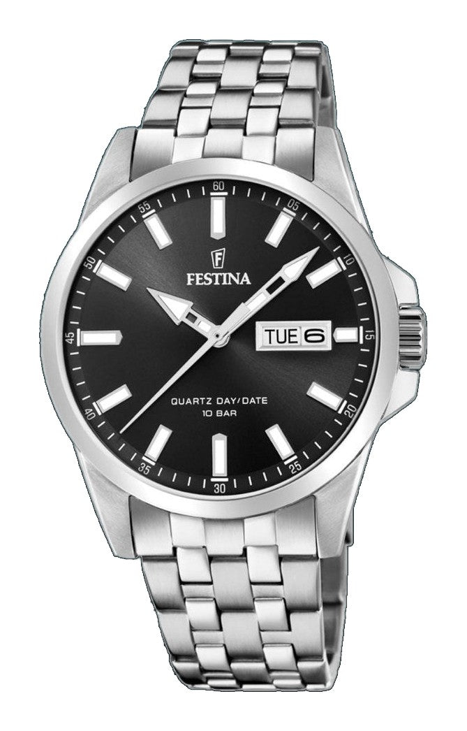 Classic Black / Stainless Steel Black Dial