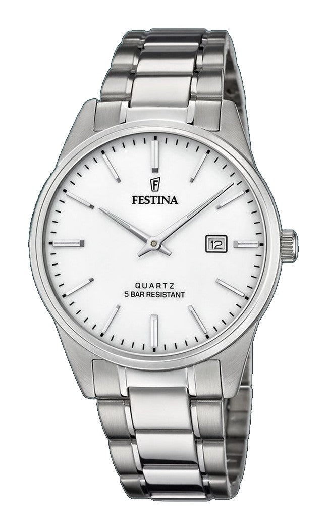 Acero clasico Silver / Stainless Steel | Silver Dial