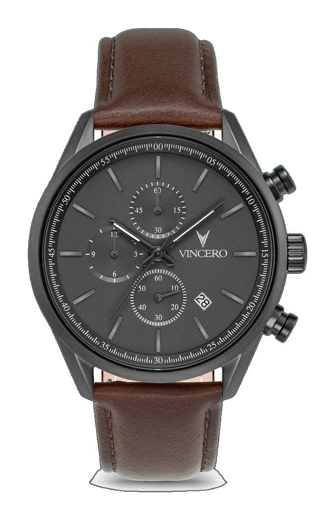 Chrono S (40mm) Gunmetal/Walnut 40mm | Gray Dial