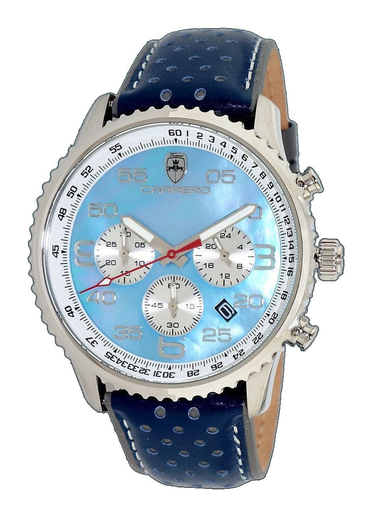 Aureum Silvertone/ Blue | Blue Dial