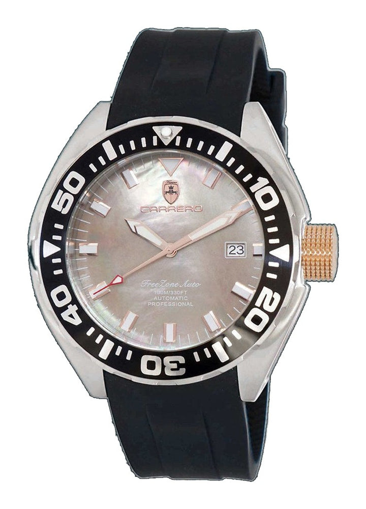 FreeZone-Auto Rose/Rosetone | Brown Dial