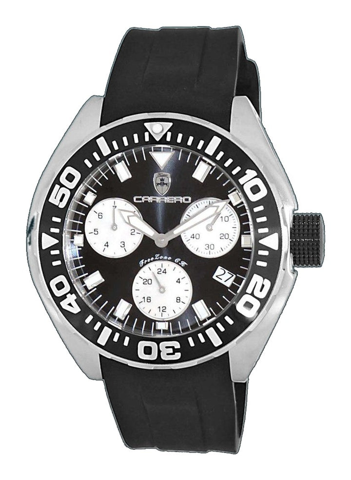 FreeZone-CH Black/IP-Black | Black Dial